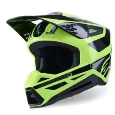 Κράνος μηχανής ALPINESTARS SM3 HEAT YEL/BLACK