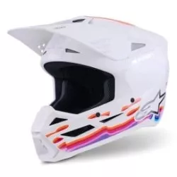 Κράνος μηχανής ALPINESTARS SM3 FORCE WHITE-GLOSS Κράνος μηχανής ALPINESTARS SM3 FORCE WHITE-GLOSS