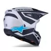 Κράνος motocross ALPINESTARS SM3 HEAT SILV/BL/BLK Κράνος motocross ALPINESTARS SM3 HEAT SILV/BL/BLK thumb