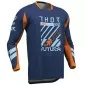 Μπλούζα μηχανής motocross THOR LAUNCHMODE FUTURA NV/ORG thumb