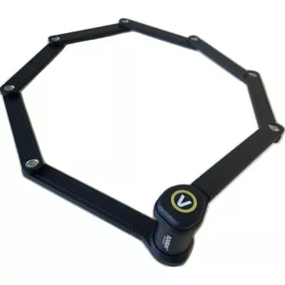 Αντικλεπτική αλυσίδα μοτοσυκλέτας με κλειδαριά AUVRAY CITY LOCK 360 PRO 120 CM - Πτυσσόμενη 