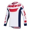 Μπλούζα motocross Alpinestars RIWAY WH/BLUE/RED