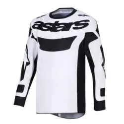 Μπλούζα motocross Alpinestars RACER RIWAY WH/BLACK Μπλούζα motocross Alpinestars RACER RIWAY WH/BLACK