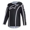 Παιδική μπλούζα motocross Alpinestars FLUID APEX BLACK/GRAY