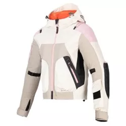 Γυανικείο μπουφάν μηχανής ALPINESTARS MOLLY Air Pink/Sand