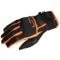 Γάντια μηχανής Lindstrands Nyhusen Black/orange thumb