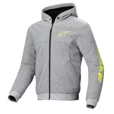 Ζακέτα μηχανής ALPINESTARS CHROME V2 Gray/Yellow Fluo