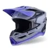 Παιδικό κράνος motocross ALPINESTARS SM3 JETTSON GRAY/PUR/BLK