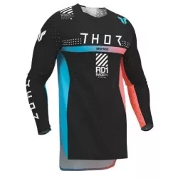 Μπλούζα μηχανής motocross THOR SPORTMODE SYNTH BLACK Μπλούζα μηχανής motocross THOR SPORTMODE SYNTH BLACK