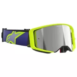 Μάσκα μηχανής motocross ALPINESTARS SUPERTECH CORP PURPLE/YL MIRROR-SIL Μάσκα μηχανής motocross ALPINESTARS SUPERTECH CORP PURPLE/YL MIRROR-SIL