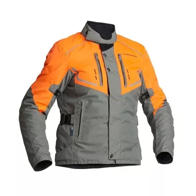 Γυναικείο μπουφάν μηχανής Lindstrands Halden Fog/Orange Γυναικείο μπουφάν μηχανής Lindstrands Halden Fog/Orange