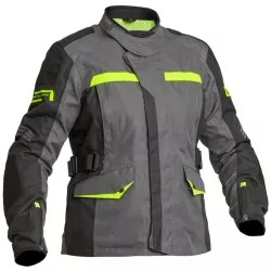 Γυναικείο μπουφάν μηχανής Lindstrands Granberg Grey/yellow