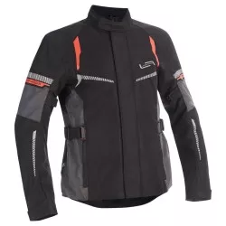 Μπουφάν μηχανής Lindstrands Backafall Black/grey Μπουφάν μηχανής Lindstrands Backafall Black/grey