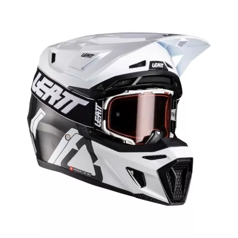 Κράνος μηχανής motocross LEATT Kit Moto 9.5 Carbon/White V26 Κράνος μηχανής motocross LEATT Kit Moto 9.5 Carbon/White V26