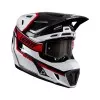 Κράνος μηχανής motocross LEATT Kit Moto 7.5 White/Red V26 Κράνος μηχανής motocross LEATT Kit Moto 7.5 White/Red V26