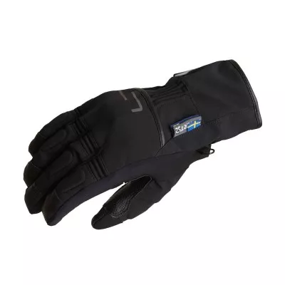 Γάντια μηχανής Lindstrands Lillmon Black/grey Γάντια μηχανής Lindstrands Lillmon Black/grey
