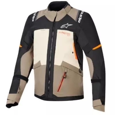 Μπουφάν μηχανής ALPINESTARS Andes v4 Drystar® WALNUT/MASTIC/BK