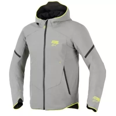 Ζακέτα μηχανής ALPINESTARS Aeroshell WP GRAY/YELLOW