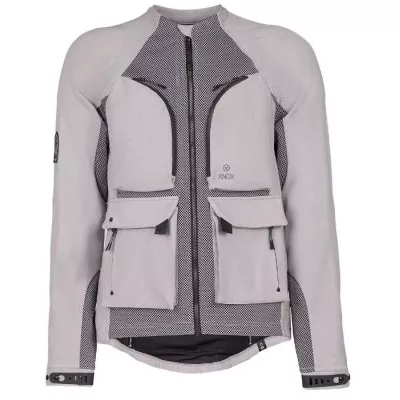 Μπουφάν μηχανής KNOX TOR LIGHT GREY
