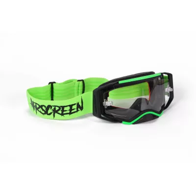 Μάσκα motocross AIRSCREEN AERO EX 07 NEON GREEN