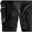 Υφασμάτινο παντελόνι μηχανής ADRENALINE BERGEN BK/YW thumb