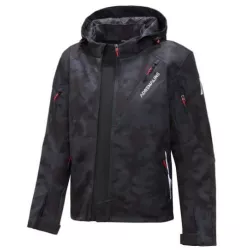Υφασμάτινο μπουφάν μηχανής ADRENALINE FREEDOM BLACK/CAMO Υφασμάτινο μπουφάν μηχανής ADRENALINE FREEDOM BLACK/CAMO