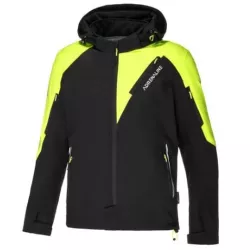 Υφασμάτινο παντελόνι μηχανής ADRENALINE FREEDOM BLACK/YELLOW