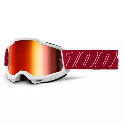 Μάσκα motocross 100% Accuri 2 Redline - Mirror Red