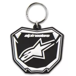 Μπρελόκ ALPINESTARS FOB PLATE BLACK/WHITE