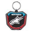 Μπρελόκ ALPINESTARS FOB PLATE BLACK/BLUE/RED thumb