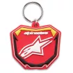 Μπρελόκ ALPINESTARS FOB PLATE RED/YELLOW/BLACK thumb