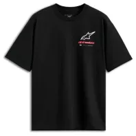 Κοντομάνικο μπλουζάκι ALPINESTARS SS CSF OVERSIZED OVERHANG BK