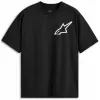 Κοντομάνικο μπλουζάκι ALPINESTARS SS CSF OVERSIZED ONE BLACK