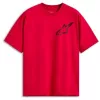 Κοντομάνικο μπλουζάκι ALPINESTARS SS CSF OVERSIZED ONE RED