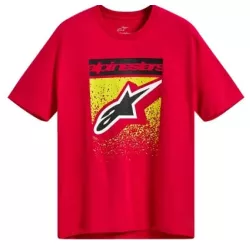 Κοντομάνικο μπλουζάκι ALPINESTARS SS CSF NOKA RED