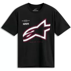 Κοντομάνικο μπλουζάκι ALPINESTARS SS CSF AUTHORITY BLACK