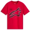 Κοντομάνικο μπλουζάκι ALPINESTARS SS CSF AUTHORITY RED