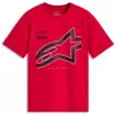 Κοντομάνικο μπλουζάκι ALPINESTARS SS CSF AUTHORITY RED thumb