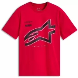 Κοντομάνικο μπλουζάκι ALPINESTARS SS CSF AUTHORITY RED Κοντομάνικο μπλουζάκι ALPINESTARS SS CSF AUTHORITY RED
