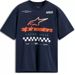 Κοντομάνικο μπλουζάκι ALPINESTARS SS CSF OVERSIZED APLOMB NAVY