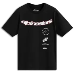 Κοντομάνικο μπλουζάκι ALPINESTARS SS CSF ABUS BLACK
