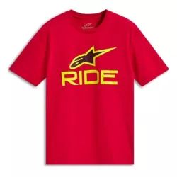 Κοντομάνικο μπλουζάκι ALPINESTARS SS CSF RIDE 4.0 RED/HI VIS YW/BK Κοντομάνικο μπλουζάκι ALPINESTARS SS CSF RIDE 4.0 RED/HI VIS YW/BK