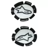 Σετ ξύστρες αναβάτη ALPINESTARS GP Plus White/Black