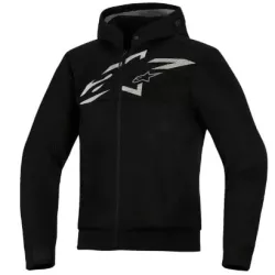 Ζακέτα μηχανής ALPINESTARS HOODIE CHROME SUPERAIR BLACK/GRAY/WH