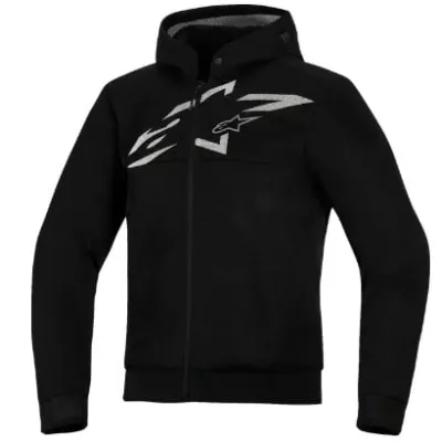 Ζακέτα μηχανής ALPINESTARS HOODIE CHROME SUPERAIR BLACK/GRAY/WH