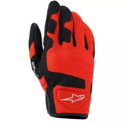 Γάντια μηχανής ALPINESTARS IGNITE RED TANGERINE/BLACK