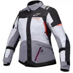 Γυναικείο μπουφάν μηχανής ALPINESTARS Stella Andes v4 Drystar® GY/BK/CORAL