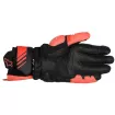 Γάντια μηχανής ALPINESTARS GP+ R V3 LTHR RED Fluo thumb