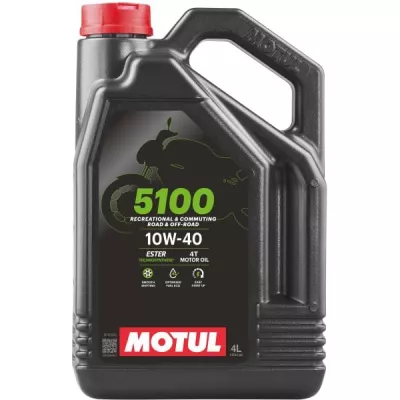 Λάδι μηχανής MOTUL 5100 4T 10W-40 - 4 λίτρα