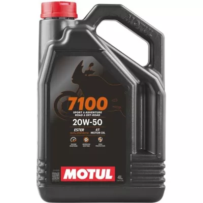 Λάδι μηχανής MOTUL 7100 4T 20W-50 - 4 λίτρα